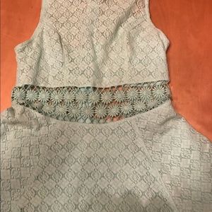 Free People flare mini dress